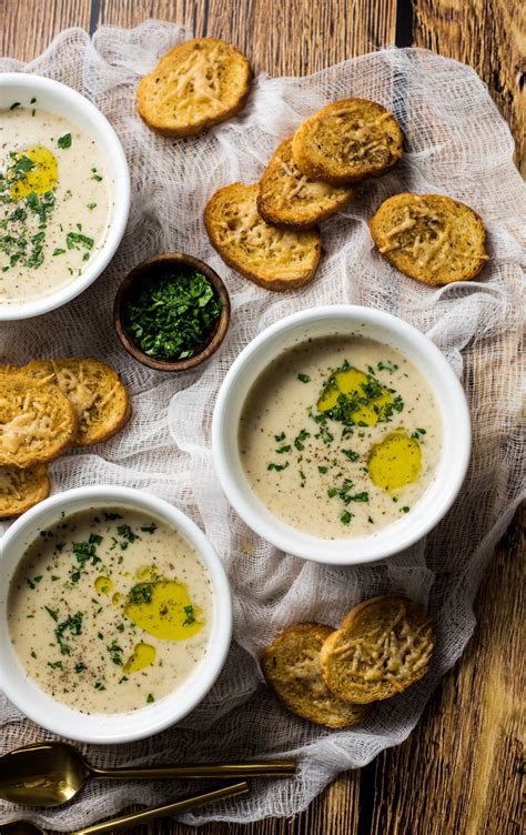 Roasted Garlic Soup With Chicken Cooking And Beer