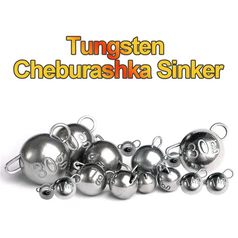 Tungsten Cheburashka Sinker Cannonball Sinkers Fishing Weights G