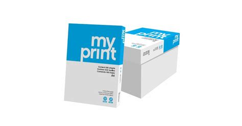 Papel Fotocopia A4 My Print 5x500fls Maxone