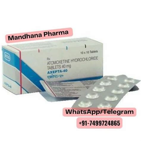 Atomoxetine Hydrochloride Tablets 10 Mg At Rs 100box In Nagpur Id