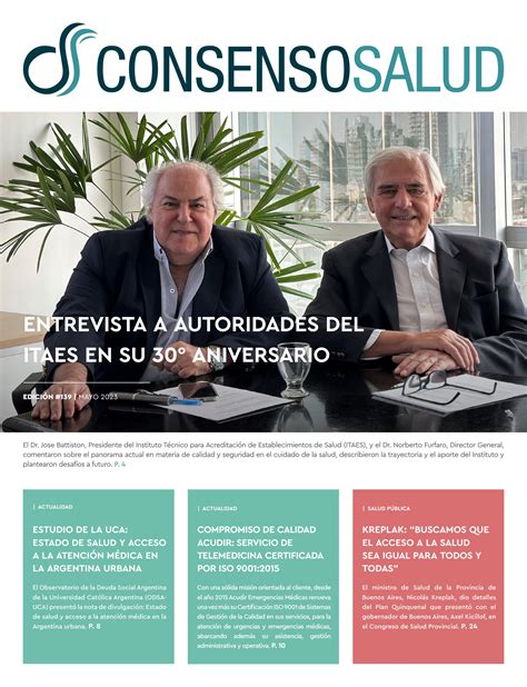 Revista Consenso N By Consenso Salud Actualidad En Salud Issuu