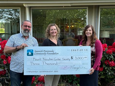 2023 Grant Recipients Saanich Peninsula Community Foundation