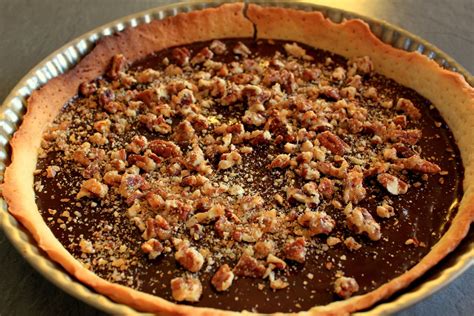 Tarte Chocolat Caramel Et Noix De P Can Caram Lis Es Les Secrets De