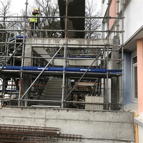 Chantier Groupe Scolaire Saint S Bastien Landerneau Restructuration