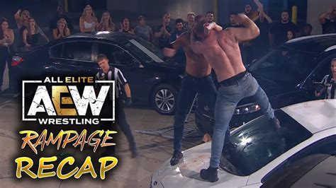 PARKING LOT WAR AEW RAMPAGE RECAP AUGUST 4TH 2023 RESULTS YouTube