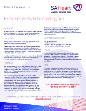 Fillable Online The clinical use of stress echocardiography in ischemic ...