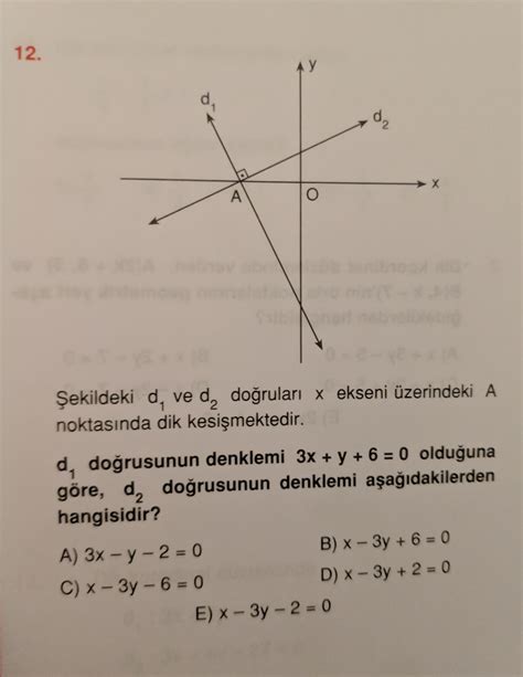 Analitik Geometri Sorusu Eodev