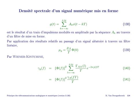 Principe des télécommunications analogiques et numériques Slide 115