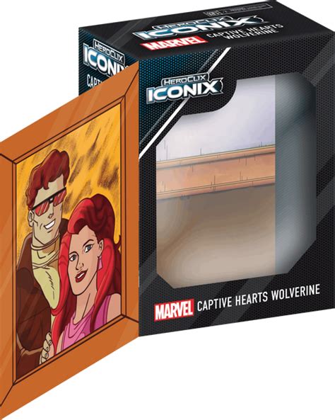 Marvel Heroclix Iconix Captive Hearts Wolverine Preorder Game Nerdz