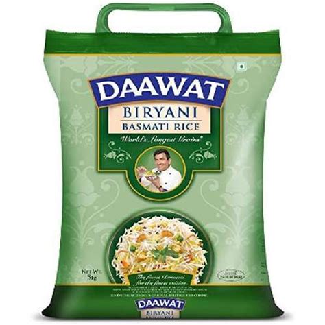 Jual DAAWAT BIRYANI BASMATI RICE 5KG Shopee Indonesia