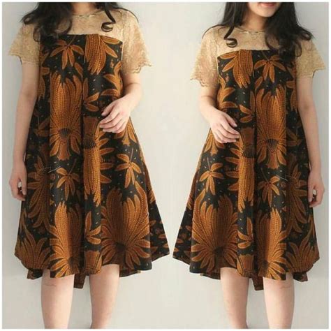 Model Dress Batik Terbaru Remaja