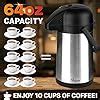 Amazon 64 Oz Airpot Coffee Dispenser With Pump Insulated Thermal