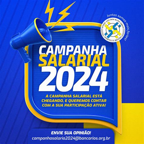 Vem aí Campanha Salarial 2024 participe enviando suas sugestões