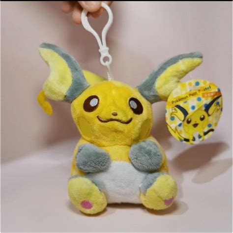 Jual Boneka Ganci Keychain Raichu Pokemon New Tag Pokemon Peitit Pastel