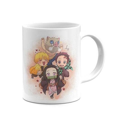 Caneca Demon Slayer Anime Ml Branca Cer Mina Qualidade Leroy Merlin