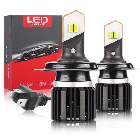 50w Turbo H7 Led Canbus Lights 8000lm Mini Head Lamp H4 H11 9005 9006 Flip Chip Car Led