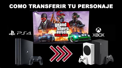 Como Transferir Tu Personaje De GTA Online PS4 A Xbox Series X S YouTube