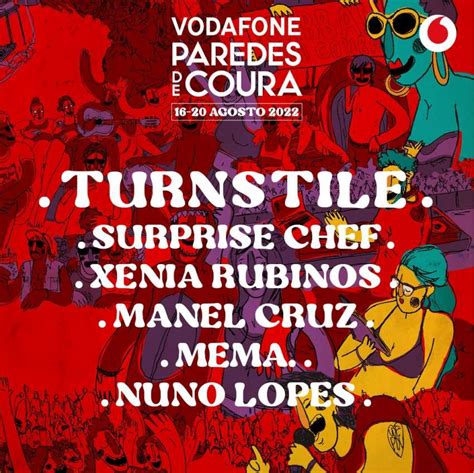 Vodafone Paredes De Coura Cartaz Fechado Glam Magazine