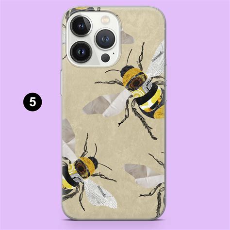 Honey Bee Phone Case Bumblebee Save the Bees Cover for iPhone - Etsy