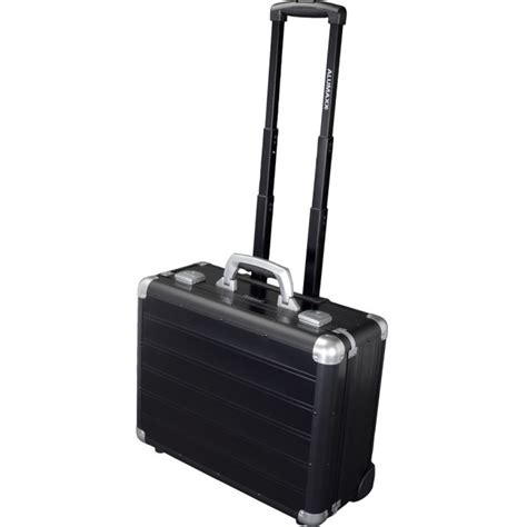 Valise De Pilote Trolley Pc Pouces Alu Noir Galaxy Alumaxx