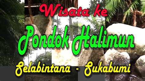 Wisata Ke Pondok Halimun Selabintana Sukabumi Youtube