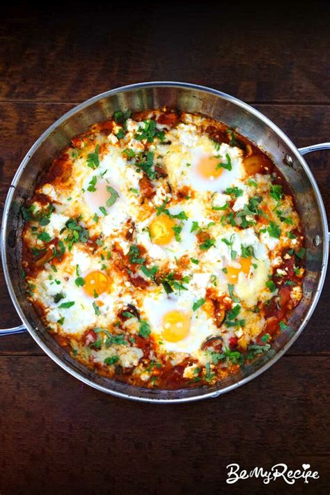 Shakshuka With Zucchini And Bell Peppers Recipe