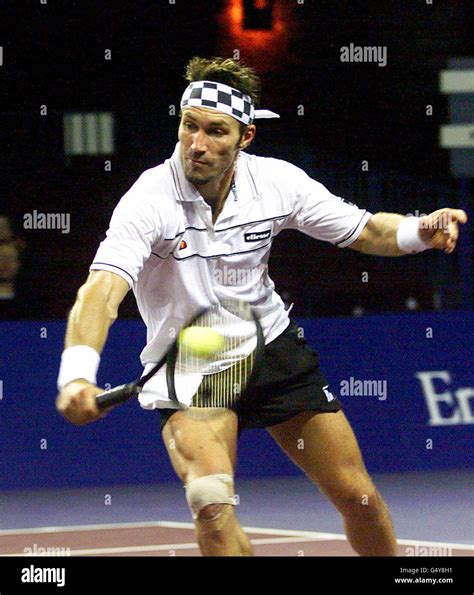 Pat Cash Tennis Stock Photo Alamy