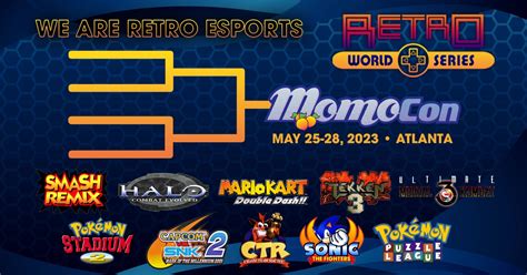 Momocon 2023 - Official Site of the Retro World Series | Retro eSports