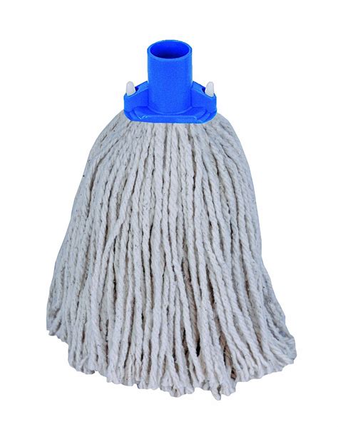 Blue Professional Colour Coded Mop Handle And Mop Heads Dcs