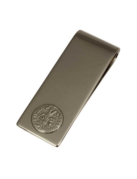 Arfasatti Sterling Silver Money Clip Plane Handmade In Italy