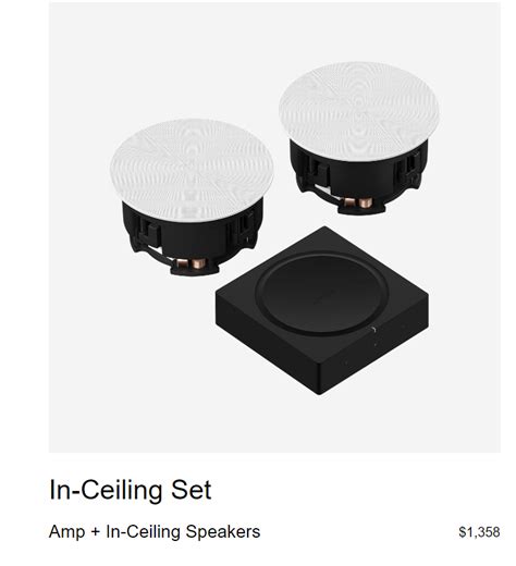 Connecting Ceiling Speakers To A Sonos Shelly Lighting