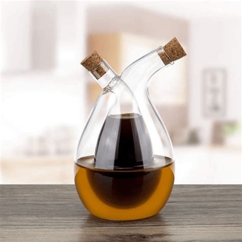 In Glass Oil And Vinegar Dispenser Oil And Vinegar Dispenser