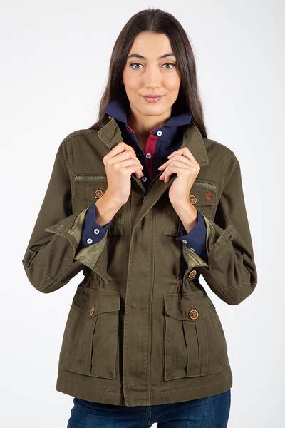 Parka Militar Verde Textiles Mart Nez Curiel