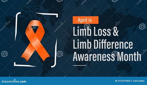 Limb Loss And Limb Difference Awareness Month Campaign Banner Observed