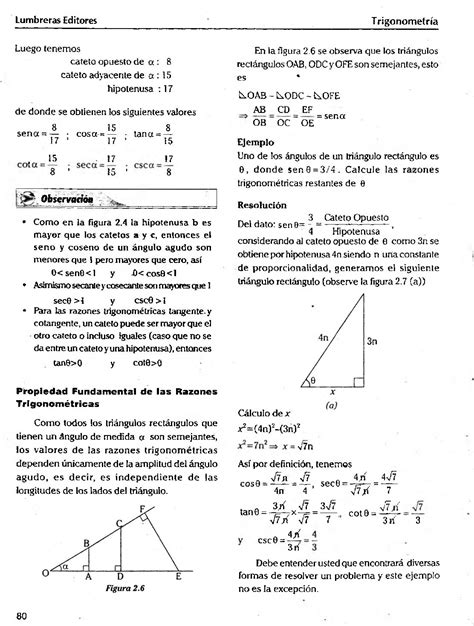Razones Trigonométricas De Un ángulo Agudo Calameo Downloader