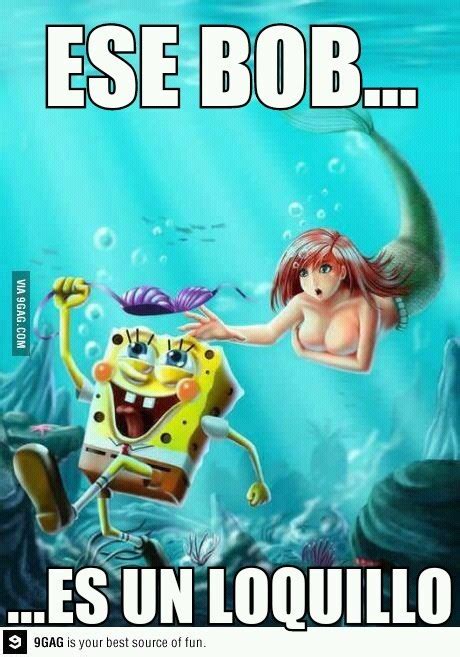 Ese Bob Es Todo Un Loquillo Meme Subido Por Goku79 Memedroid