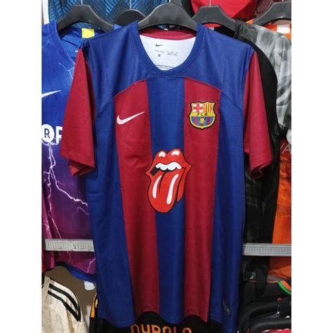 Jual JERSEY BARCA HOME EL CLASSICO ROLLING STONE GRADE ORI Shopee