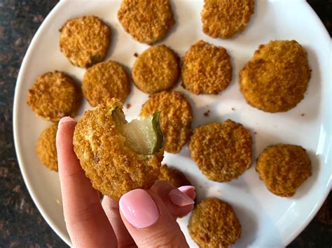 Frozen Fried Pickles In Air Fryer Melanie Cooks