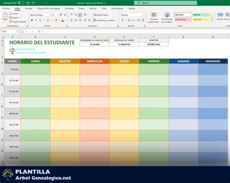 Horarios De Clases ️ Plantillas Gratis Editables 2024