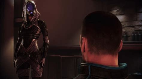 Mass Effect 3 Legendary Edition Tali And Shepard Watch A Show Youtube