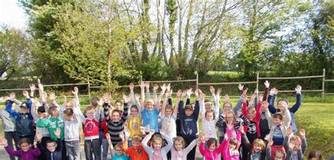 Valognes Les enfants en classedécouverte à la Mazure