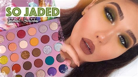 So Jaded Palette Tutorial Swatches Kathleen Lights X Colourpop