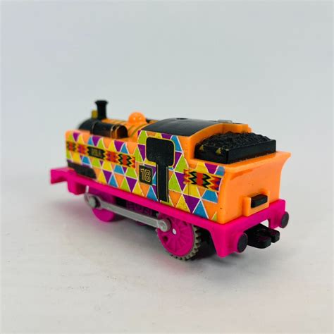 Thomas Friends Trackmaster Hyper Glow Nia Motorized Train Engine