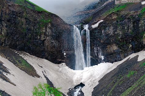 Changbai Mountain Great Waterfall In Changbai Mountain Scenic Sp ...