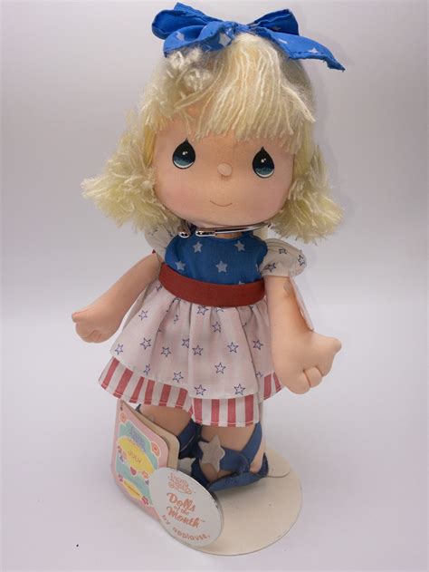 Precious Moments Doll Of The Month July 1988 16556 Applause Etsy