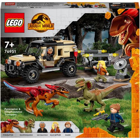 Lego Jurassic World Dominion The Transport Of Pyroraptor