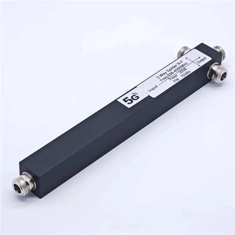 Low Pim 698 4200MHz N Female IP65 3 Way Cavity Power Splitter China