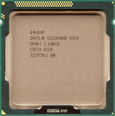 Intel Celeron G550 Hardware Museum