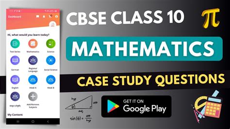 Case Study Class Maths Questions Mycbseguide