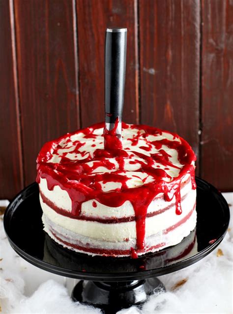 Gruseliger Red Velvet Cake K Chendeern Rezept Leckereien